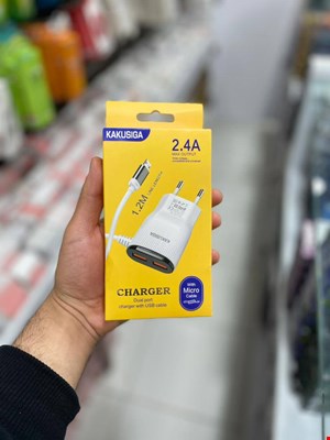 شارژ kakusiga  مخصوص میکرو 2.4 A