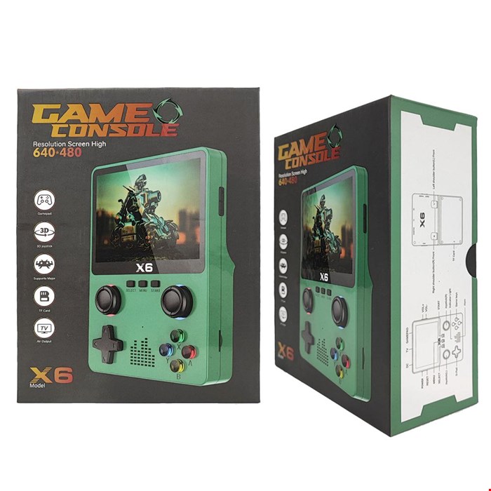 کنسول بازی دستی مدل NO.X6 ا X6 Game Console