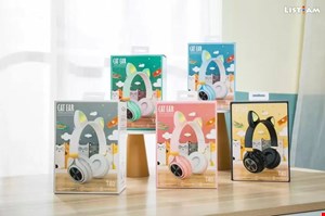 هدفون و هدست بلوتوث گربه ای CAT EAR:مدل T40 ا CAT EAR