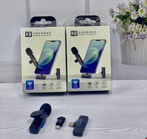 میکروفن یقه ای بیسیم مدل K8 اصل