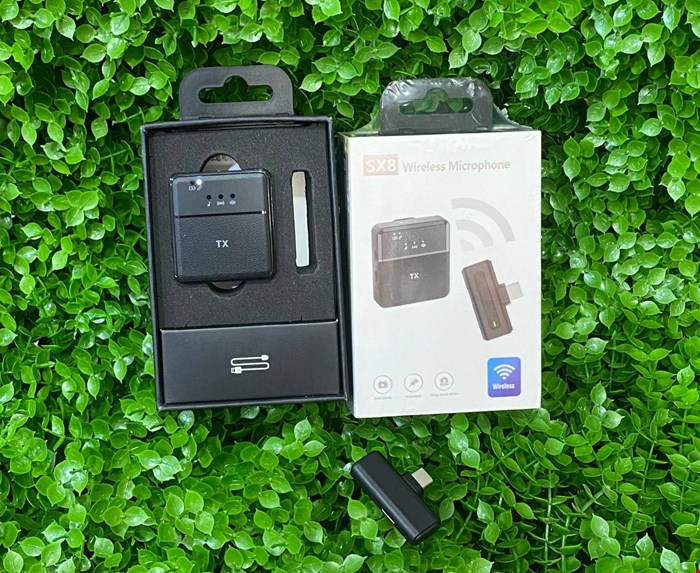 میکروفون یقه ای بی سیم مدل SX8 اصل