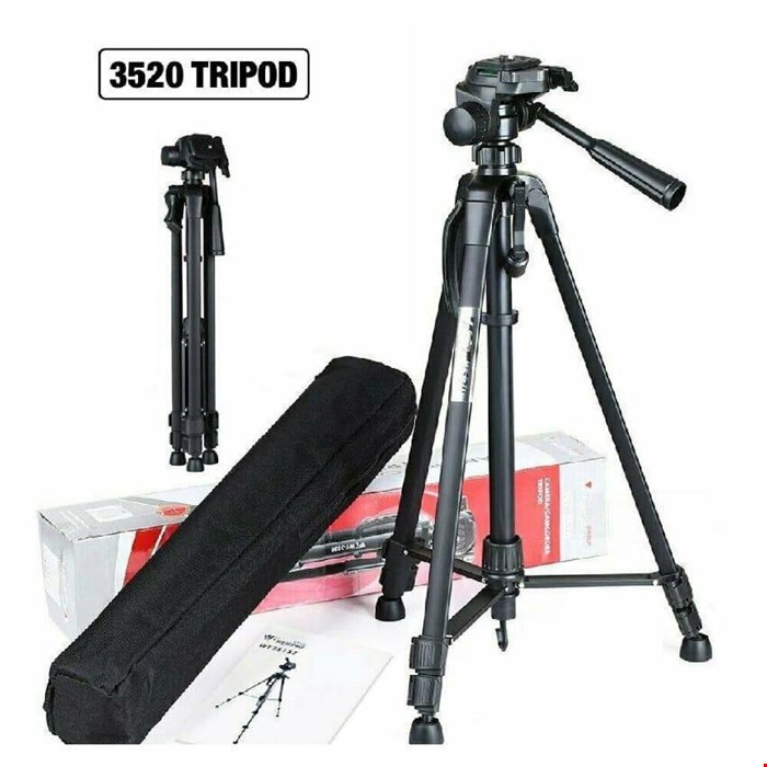 سه پایه دوربین ویفنگ مدل WT-3520 ا Weifeng WT-3520 Camera Tripodاصل