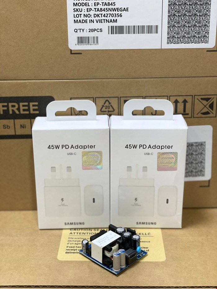 شارژر سوپر فست 45 وات سامسونگ مدل USB_Cاصل