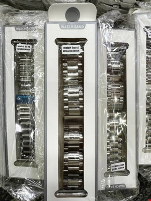 بند رولکسی 5 بید اپل واچ سایز 4 ا Apple Watch 45mm 5Bead Rolex Strapکپی