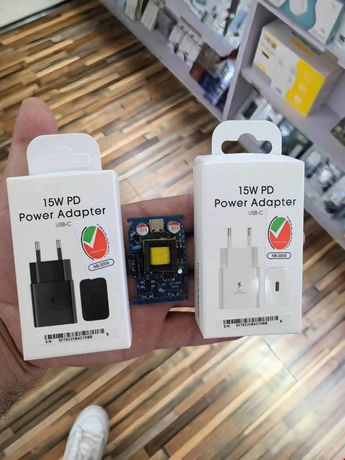 کلگی فست شارژ Samsung EP-TA800 3A PD 15W Type-C ا Samsung EP-TA800 3A PD 15W Type-C Adapterبدون پک اصل