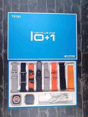 ساعت هوشمند مدل TK-900 ULTRA9تمام صفحه نمایش49mm سری9کپی