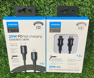 کابل شارژ Type-c Lightning جویرم (Joyroom) مدل K1 توان 20 وات رنگ مشکی اصل