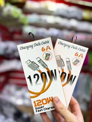 کابل تایپ سی 120W 6A اصل