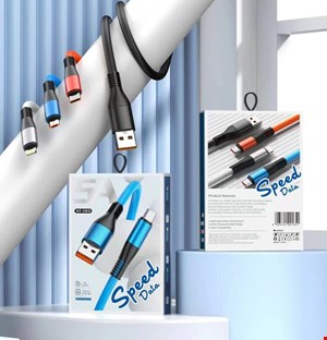کابل شارژ SILICONE Type-C مدل XF-165 اصل