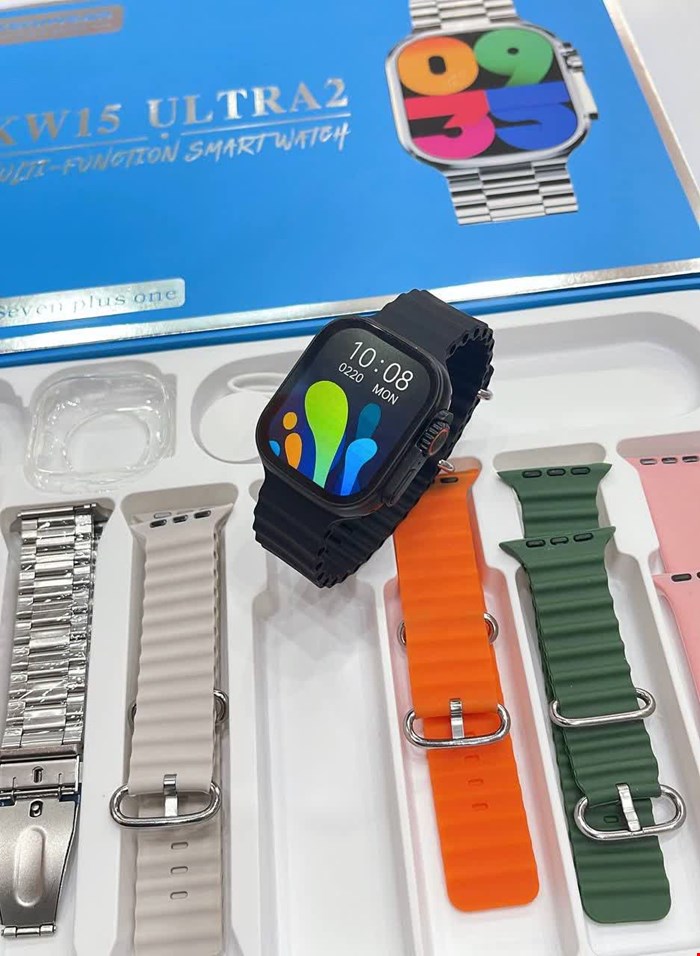 ساعت هوشمند اولترا 2 ساعت هوشمند اولترا 2 مدل KW 15 ا Smart watch KW15 Ultra2فرع KW 15 ا Smart watch KW15 Ultra2کپی