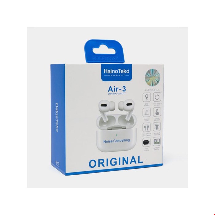 هدفون بی سیم هاینو تکو مدل Air-3 ا Haino Teko Air-3 Wireless Headphoneاصل