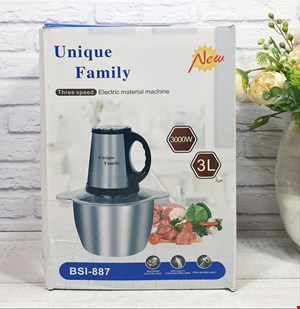 خردکن 3لیتر مخزن شیشه یونیک فامیلی جعبه کوچک مدل 887اصل
