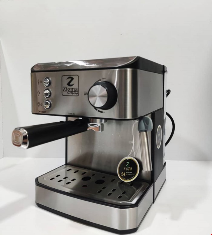 اسپرسو ساز زیگما 15 بار مدل KJ-50A ا Zigma KJ-50A Espresso Machine ا ZIGMA KJ_50A ESPRESSO MACHINE اصل